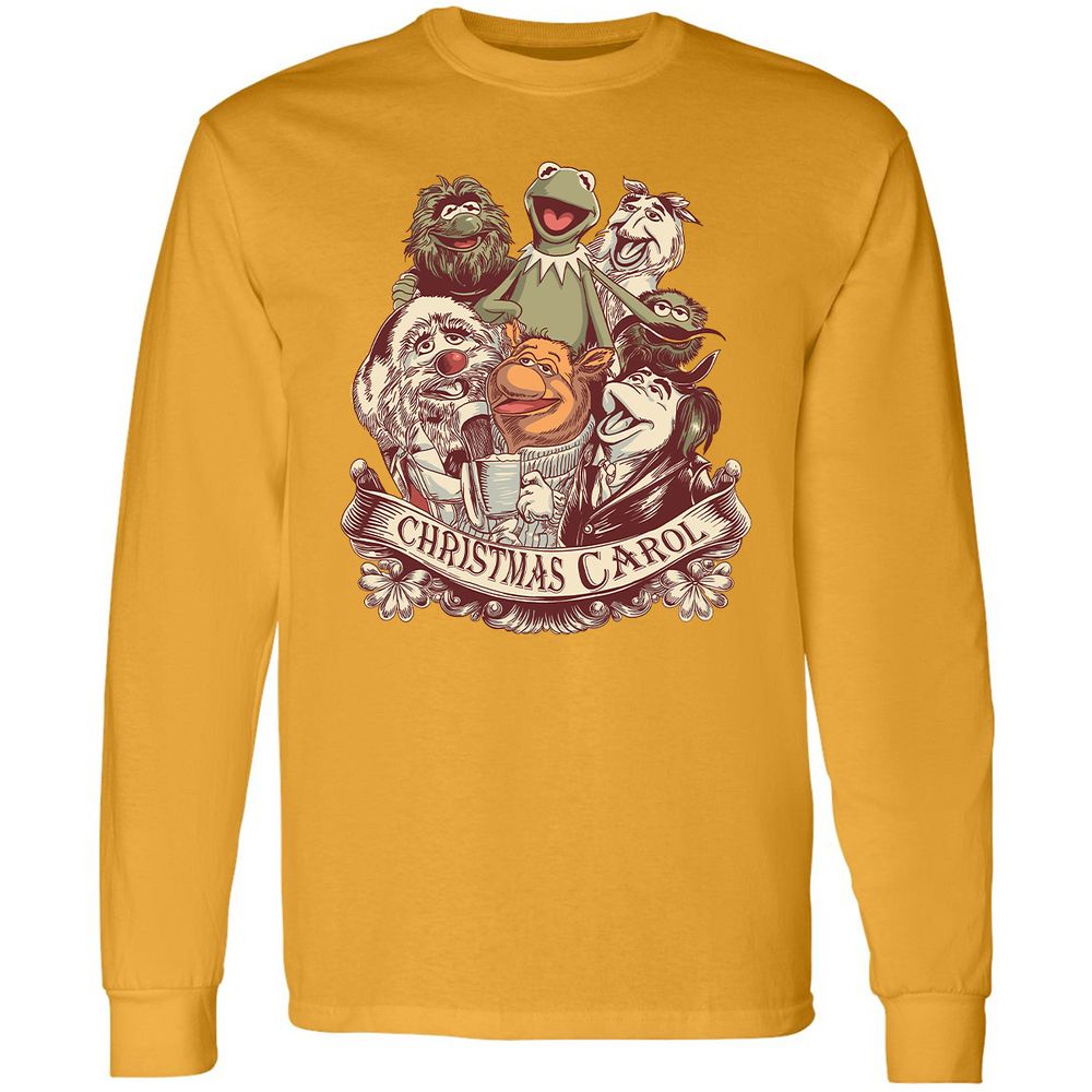 Long Sleeve T-Shirt - UX6YMFQ3 - Gold - 9