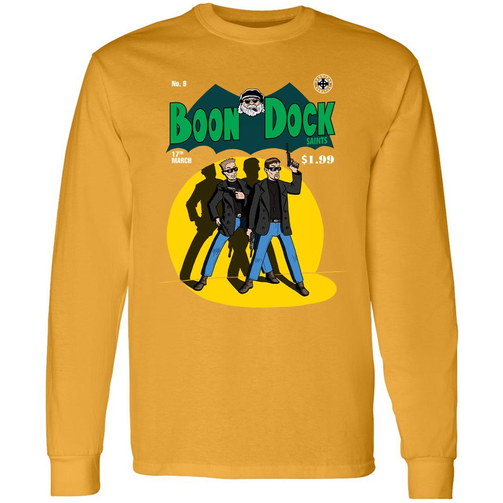 Long Sleeve T-Shirt - DLL8WW6J - Gold - 9