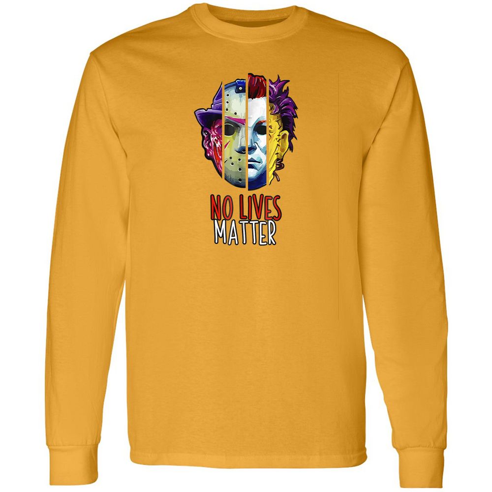 Long Sleeve T-Shirt - FGBVBXA4 - Gold - 9