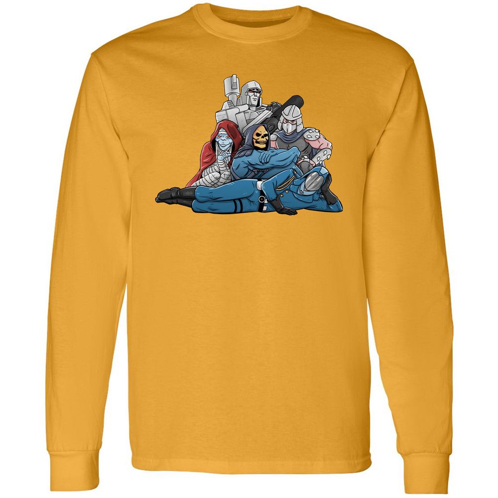 Long Sleeve T-Shirt - 5HT2BVS8 - Gold - 9