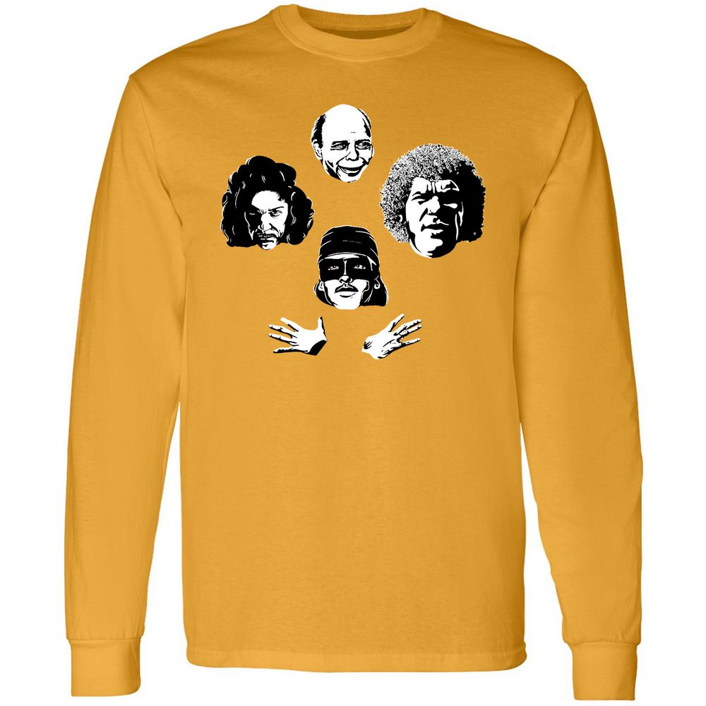 Long Sleeve T-Shirt - ERR9BZRH - Gold - 9