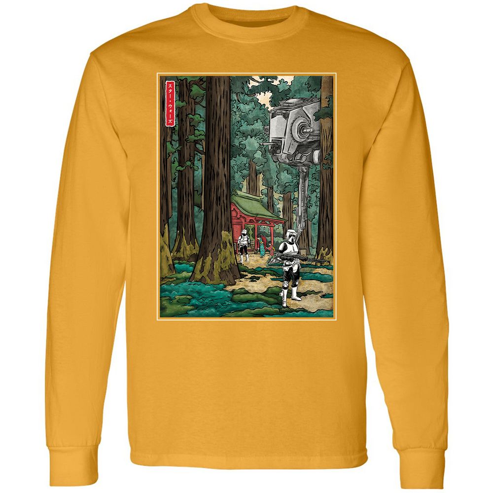 Long Sleeve T-Shirt - 9YPPYXTC - Gold - 9