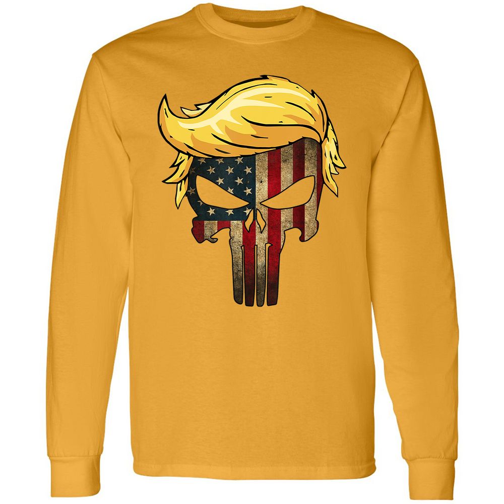 Long Sleeve T-Shirt - J7WH6RMP - Gold - 9