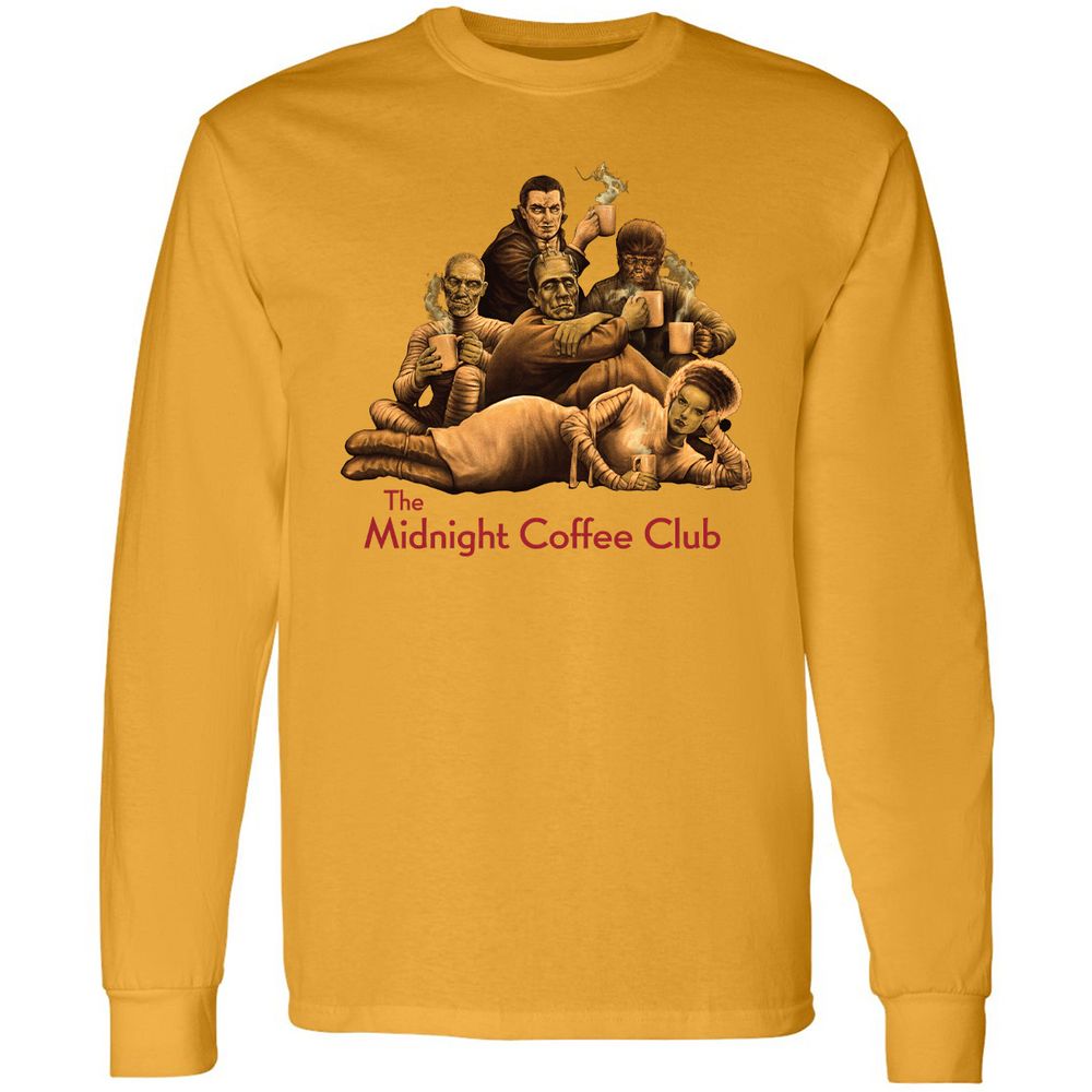 Long Sleeve T-Shirt - 3XCE7C9M - Gold - 9