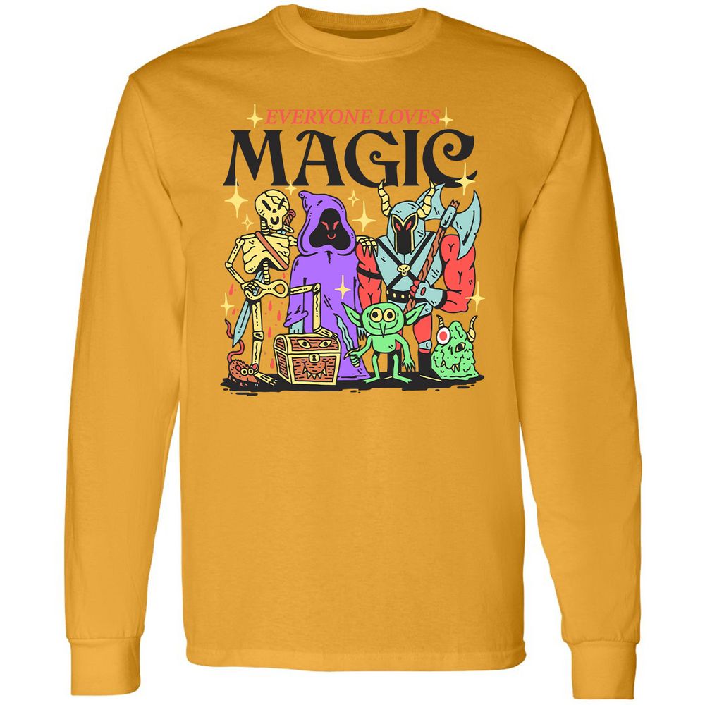 Long Sleeve T-Shirt - 5MXH43JL - Gold - 9