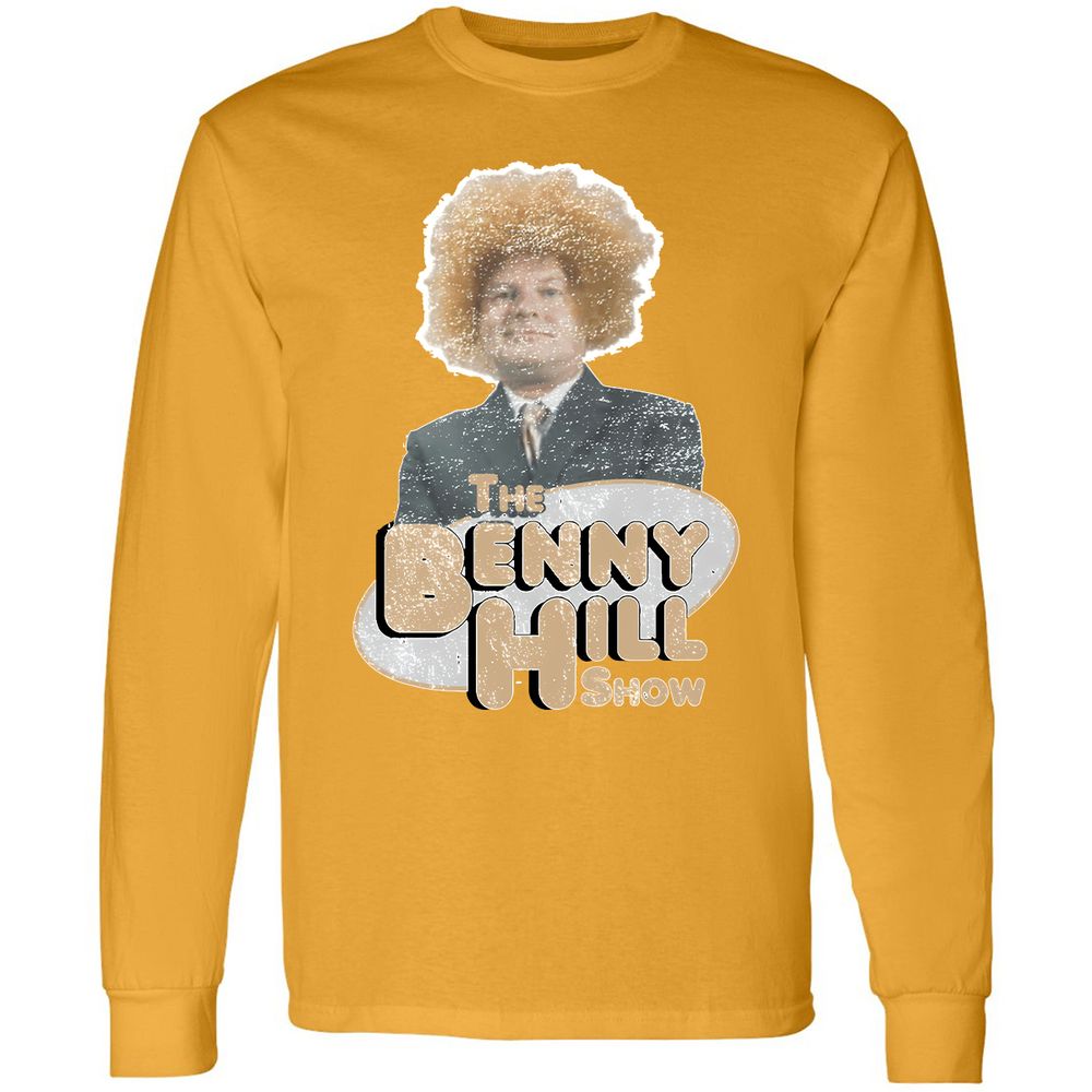 Long Sleeve T-Shirt - 2ZGL5UKP - Gold - 9