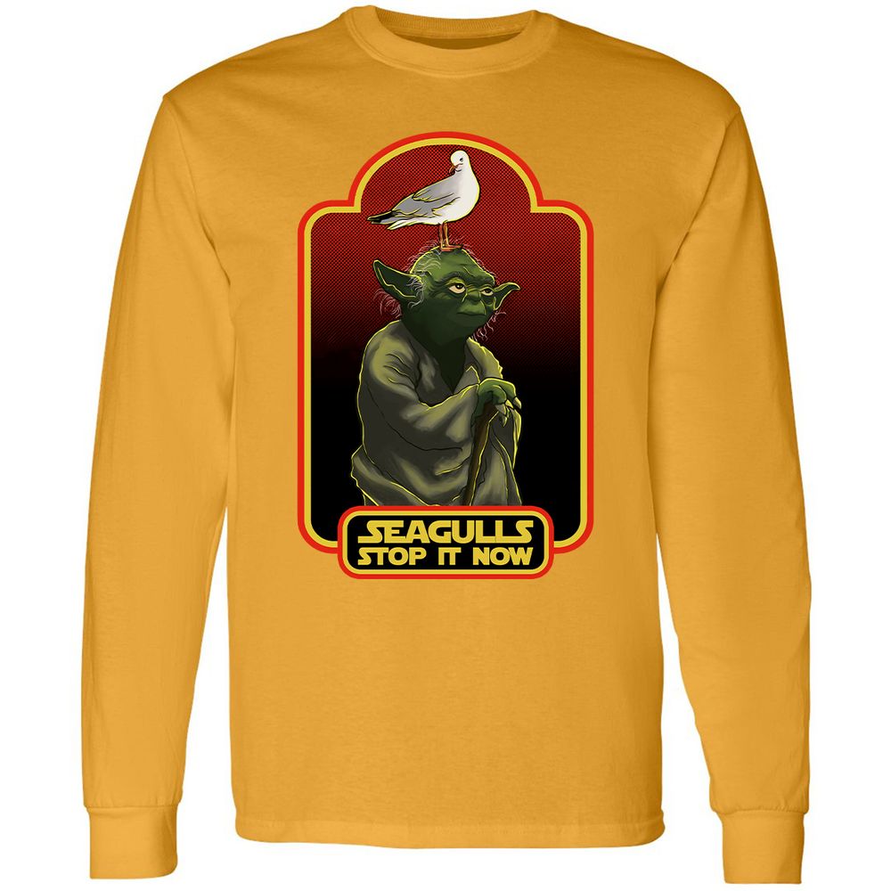 Long Sleeve T-Shirt - Y6Q43H3G - Gold - 9