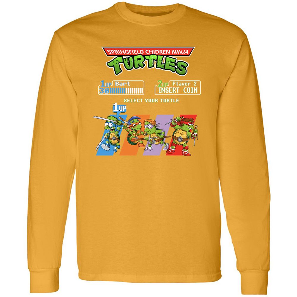 Long Sleeve T-Shirt - UCZ1AJDD - Gold - 9