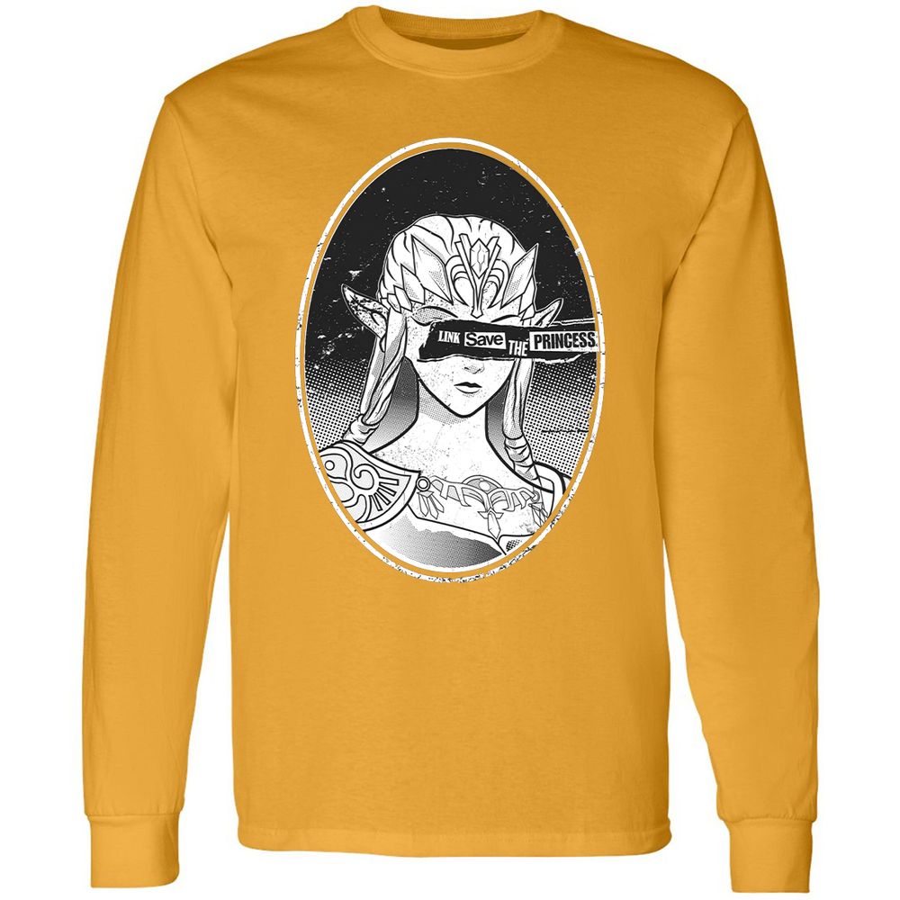 Long Sleeve T-Shirt - CL9VX4MZ - Gold - 9