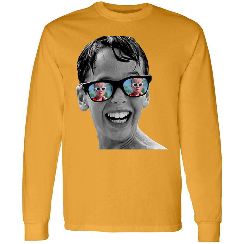 Long Sleeve T-Shirt - 614VW941 - Gold - 9