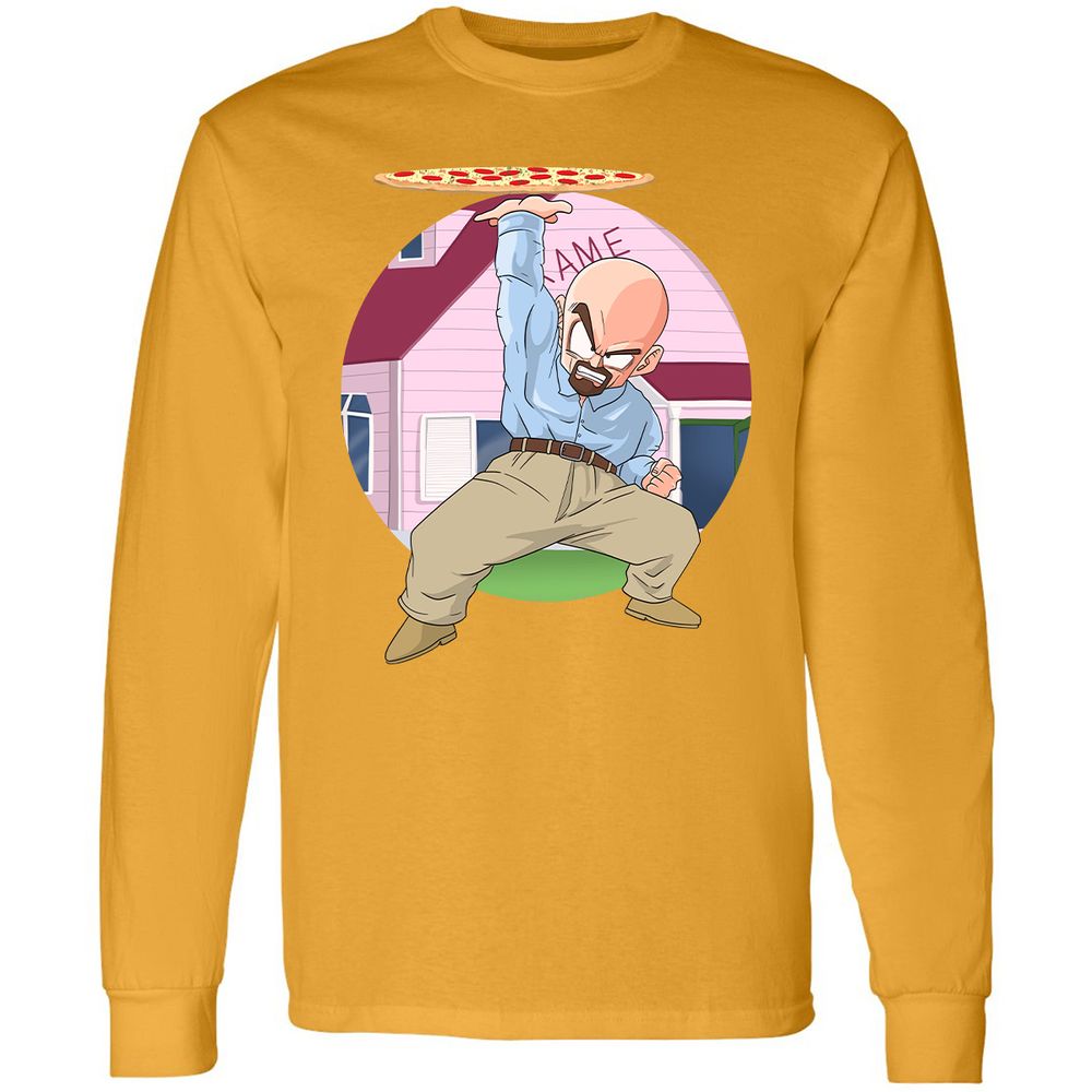 Long Sleeve T-Shirt - 1J1HAXGD - Gold - 9