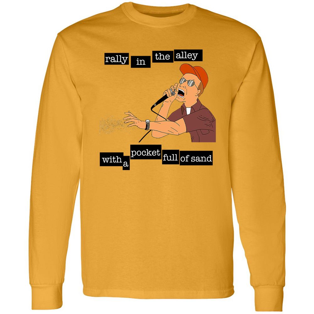 Long Sleeve T-Shirt - 8SQWV7WS - Gold - 9