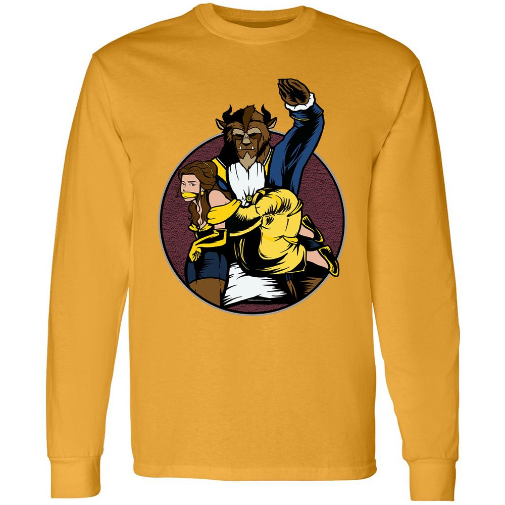 Long Sleeve T-Shirt - FXAHNPM3 - Gold - 9