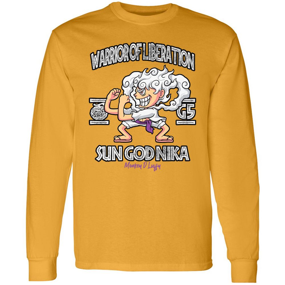 Long Sleeve T-Shirt - LJCB5WK6 - Gold - 9