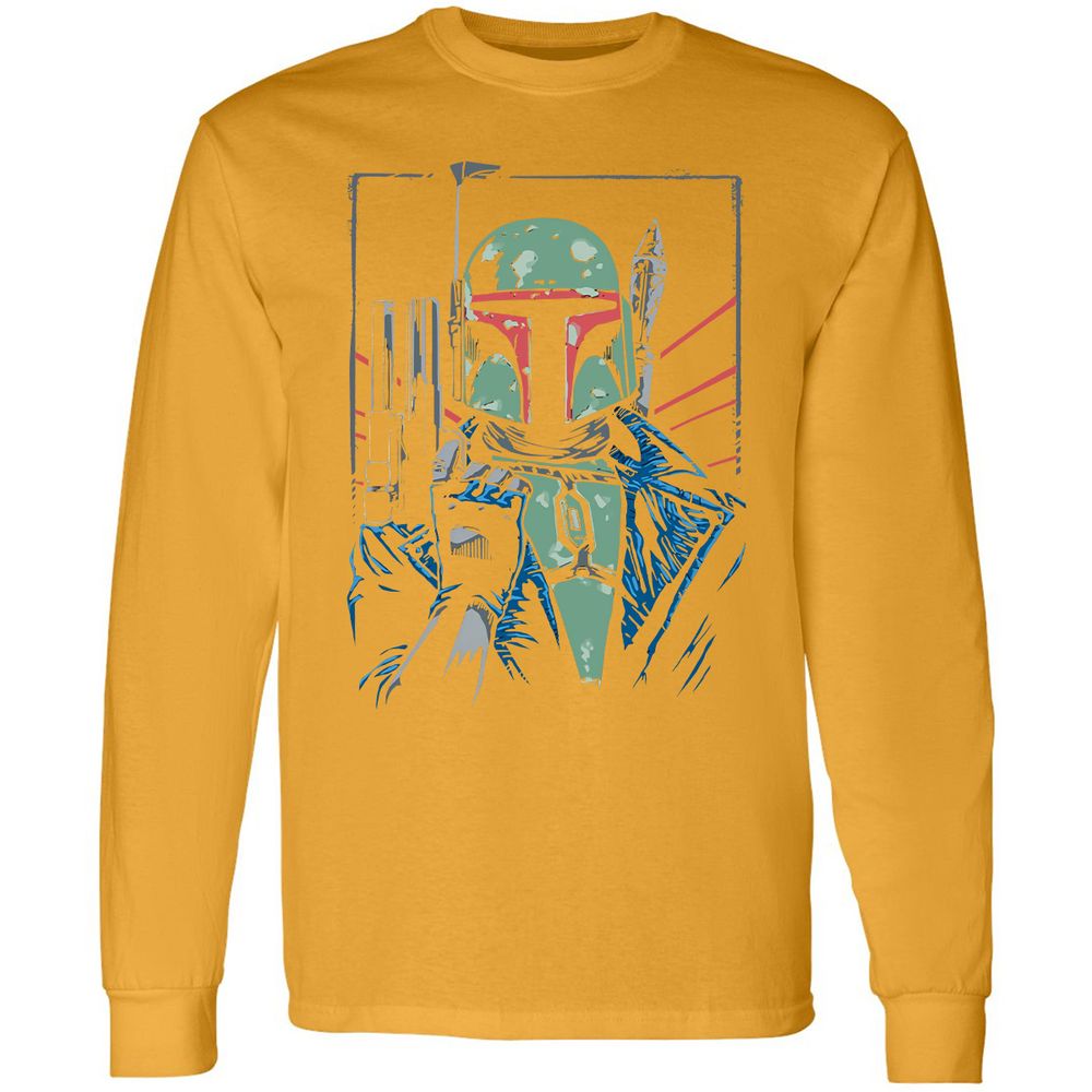 Long Sleeve T-Shirt - GLX7M4C4 - Gold - 9