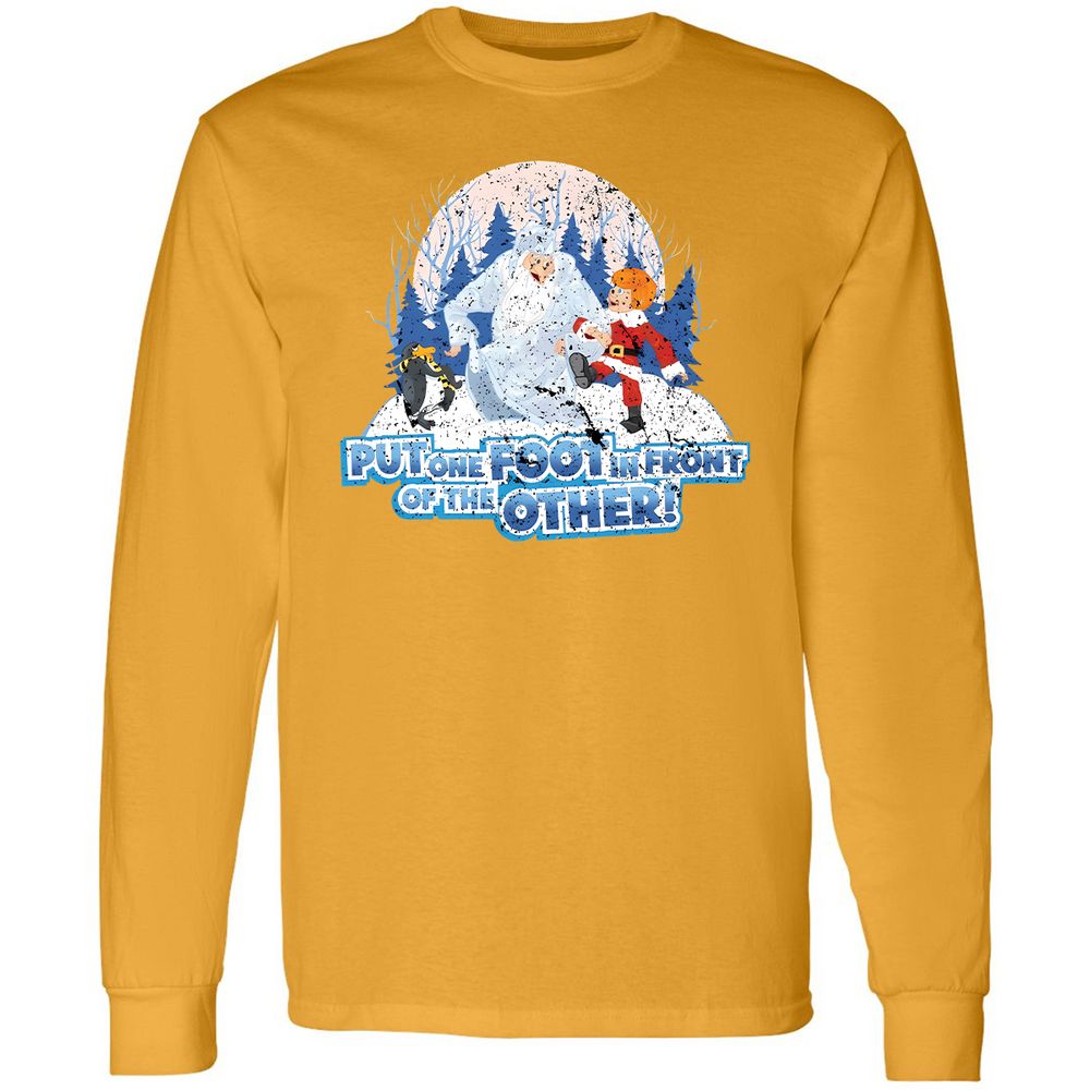 Long Sleeve T-Shirt - T162D9DQ - Gold - 9