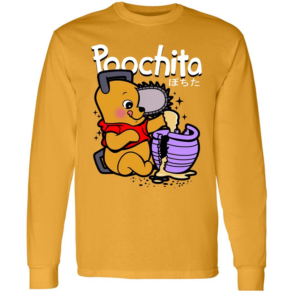 Long Sleeve T-Shirt - J7M3LAT7 - Gold - 9