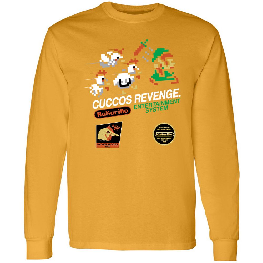 Long Sleeve T-Shirt - F85R9WEU - Gold - 9