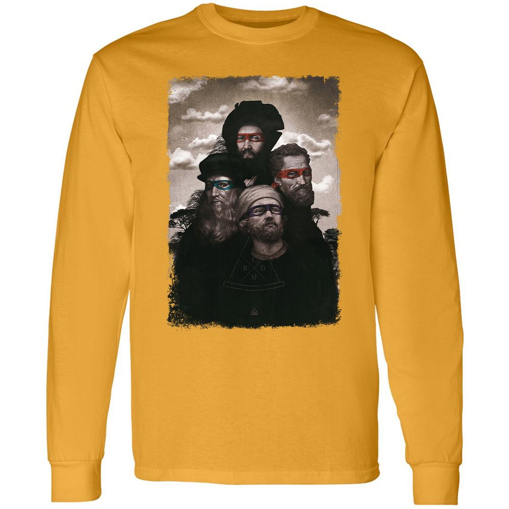 Long Sleeve T-Shirt - 5LVTZ19Q - Gold - 9