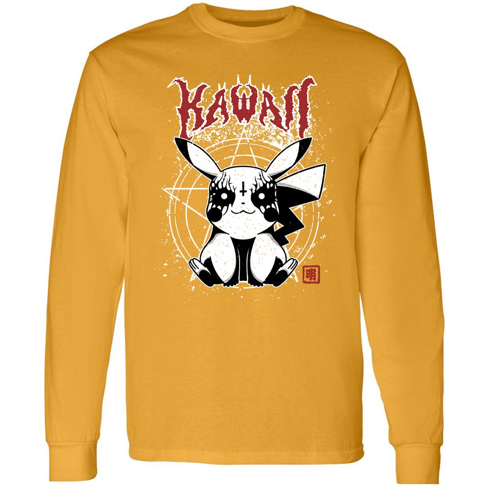 Long Sleeve T-Shirt - PHDSQ813 - Gold - 9