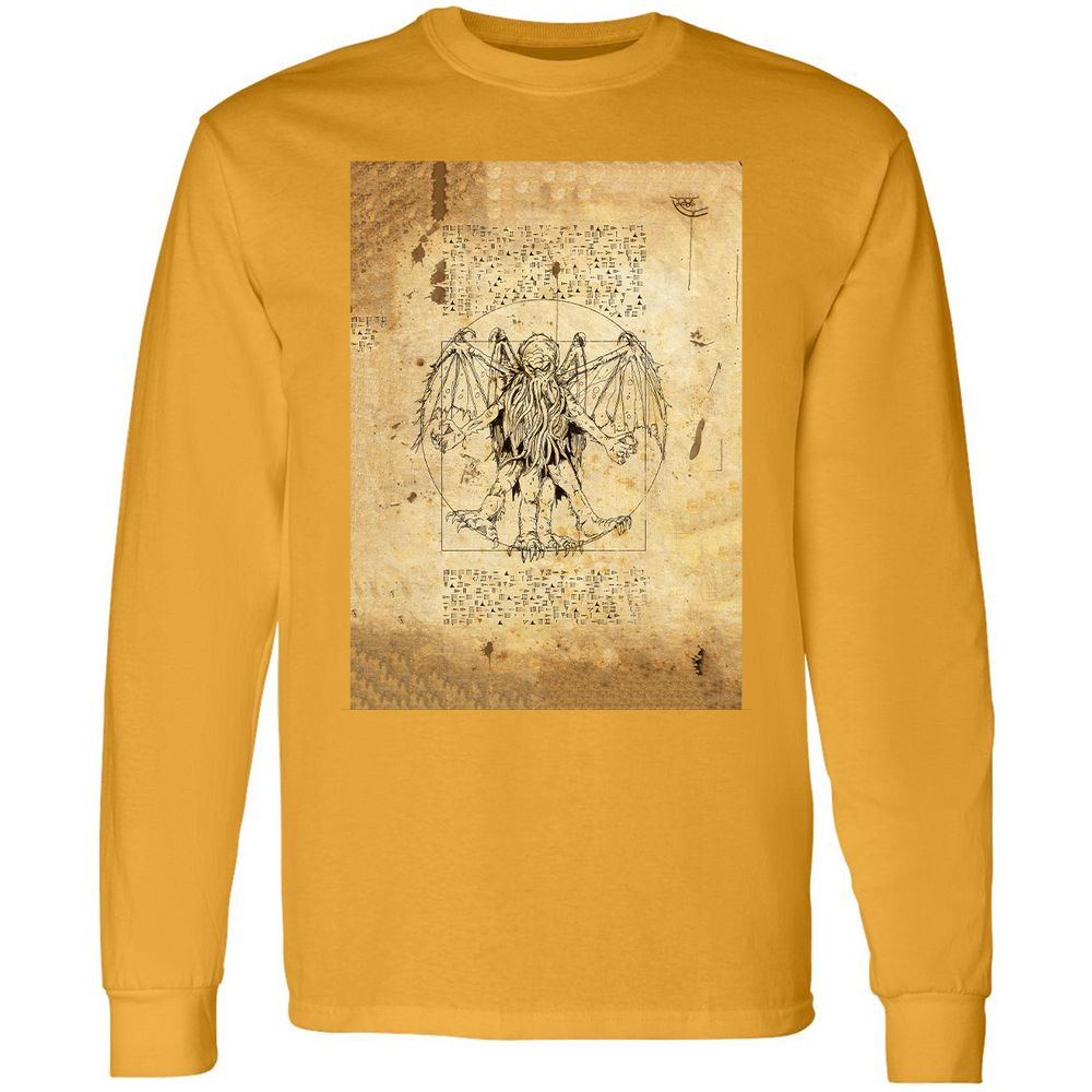 Long Sleeve T-Shirt - 8WC29TKF - Gold - 9