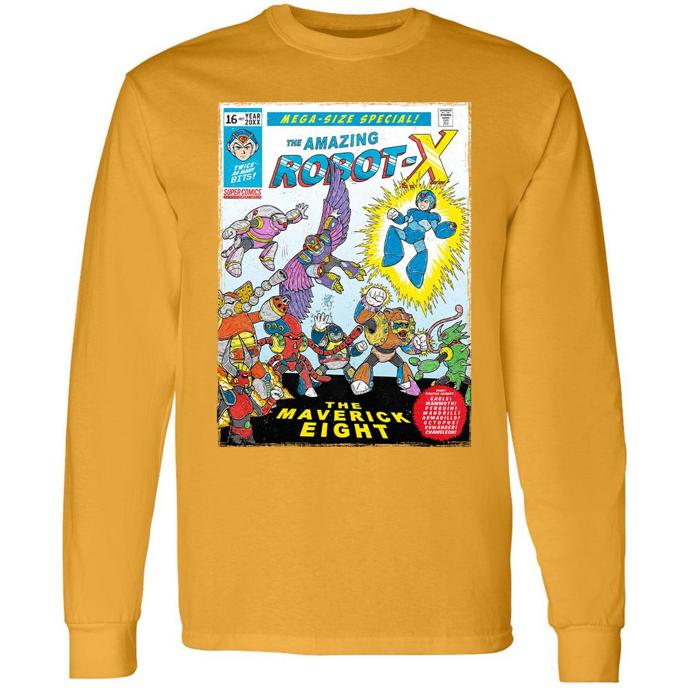 Long Sleeve T-Shirt - 1Q4FUYPH - Gold - 9