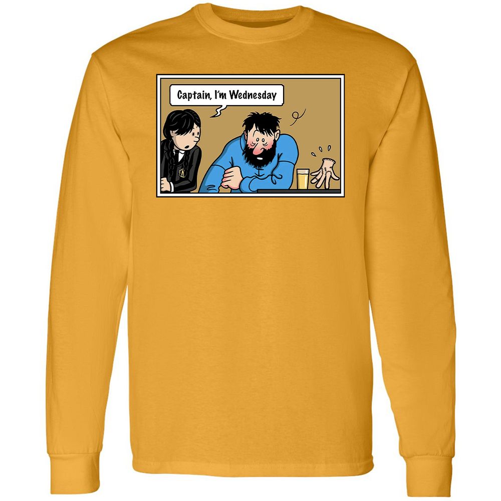 Long Sleeve T-Shirt - 5LSK1N4X - Gold - 9