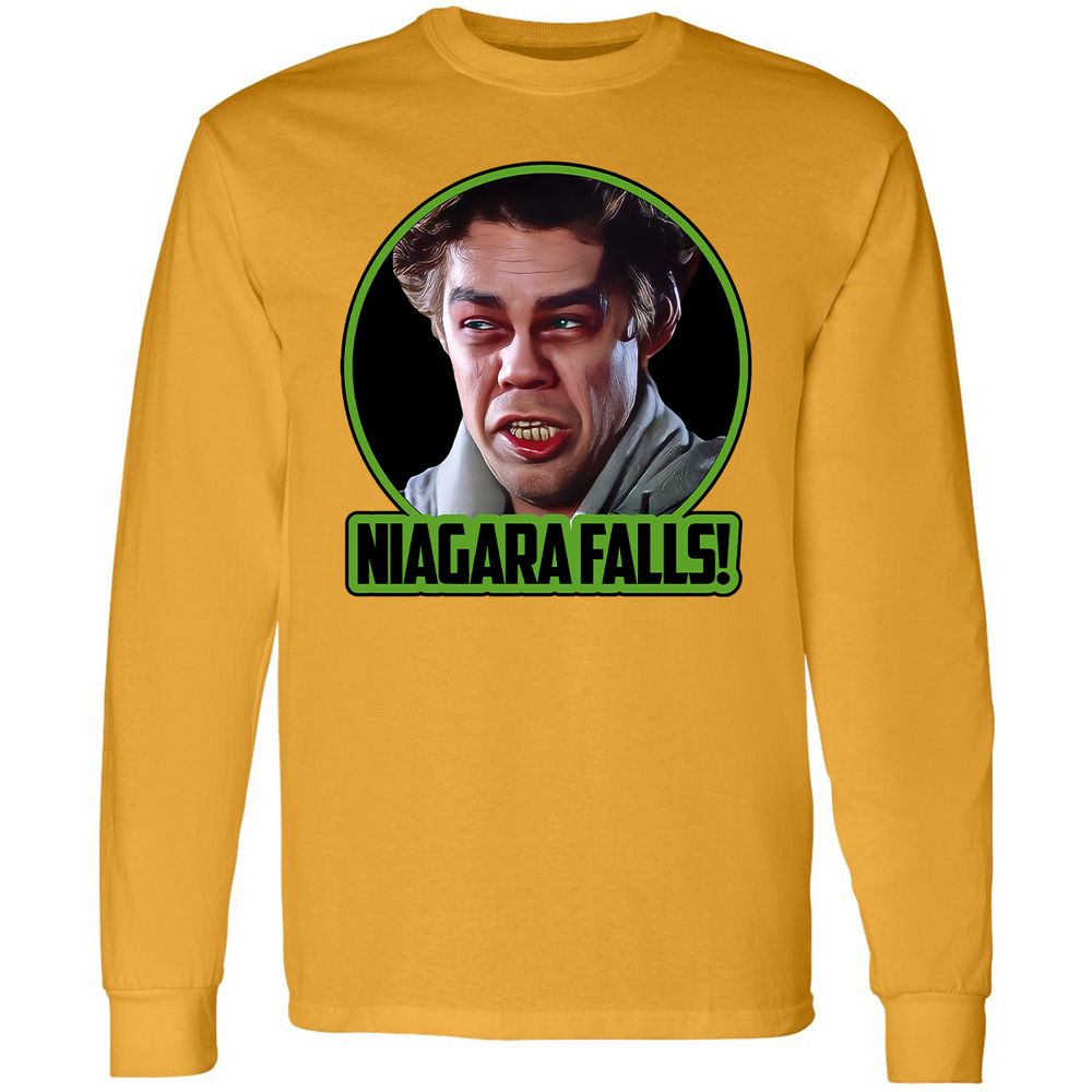 Long Sleeve T-Shirt - HWB9YQ27 - Gold - 9