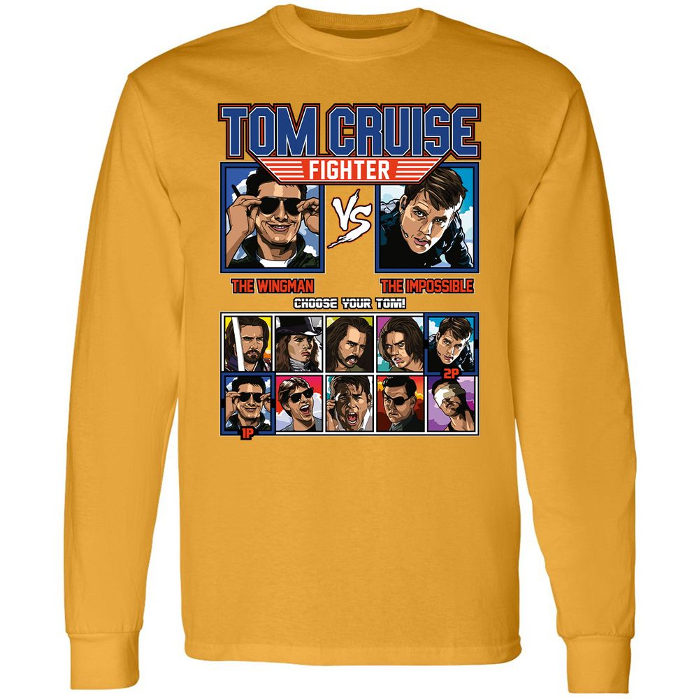 Long Sleeve T-Shirt - 3H9ZZ6NJ - Gold - 9