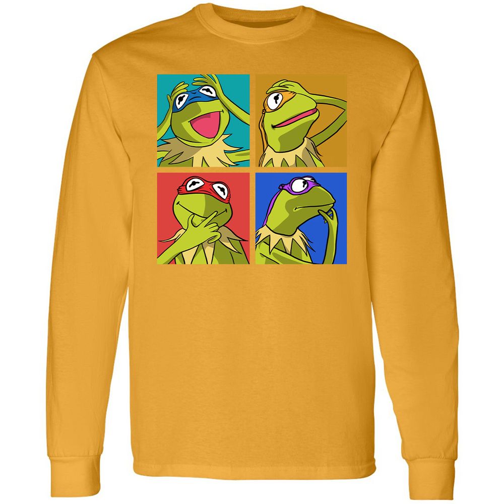 Long Sleeve T-Shirt - S58Q6DKV - Gold - 9