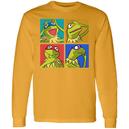 Long Sleeve T-Shirt - S58Q6DKV - Gold - 9