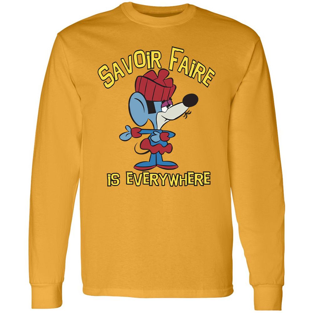 Long Sleeve T-Shirt - SGHNZL85 - Gold - 9