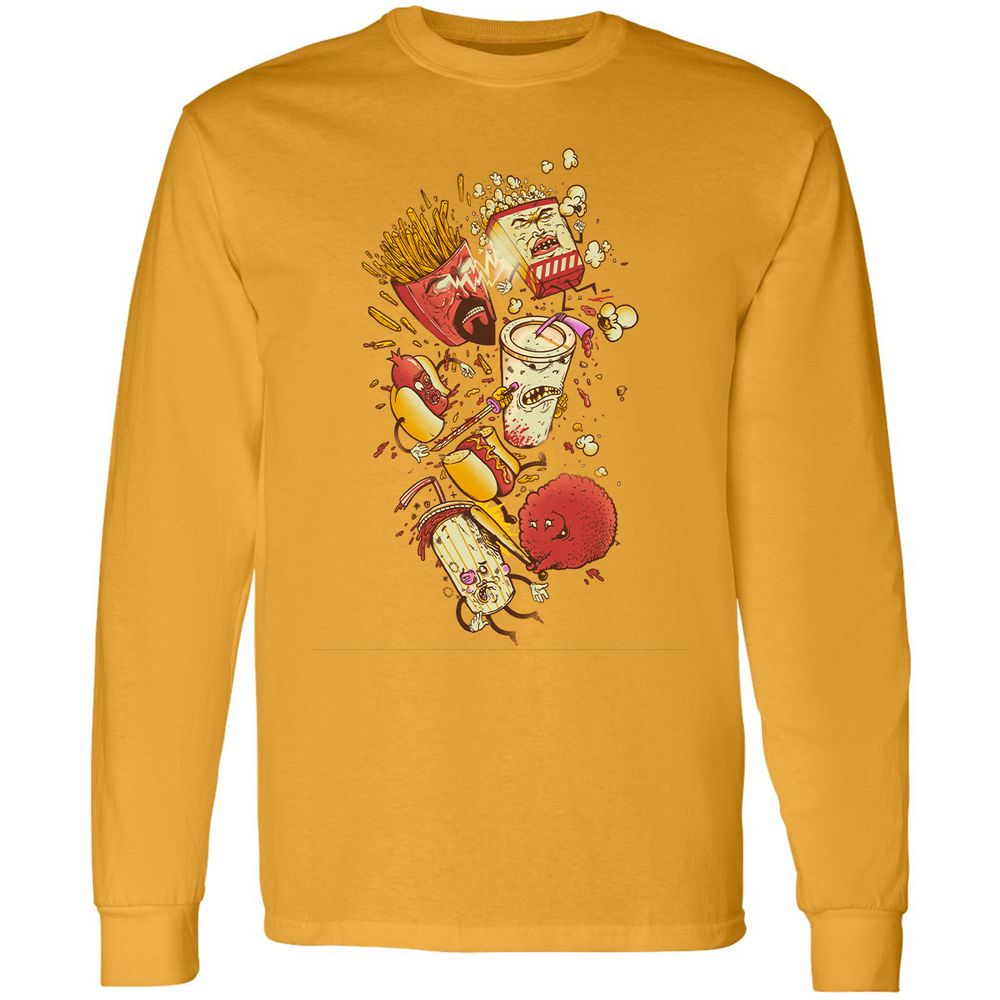 Long Sleeve T-Shirt - EK2KRGYX - Gold - 9