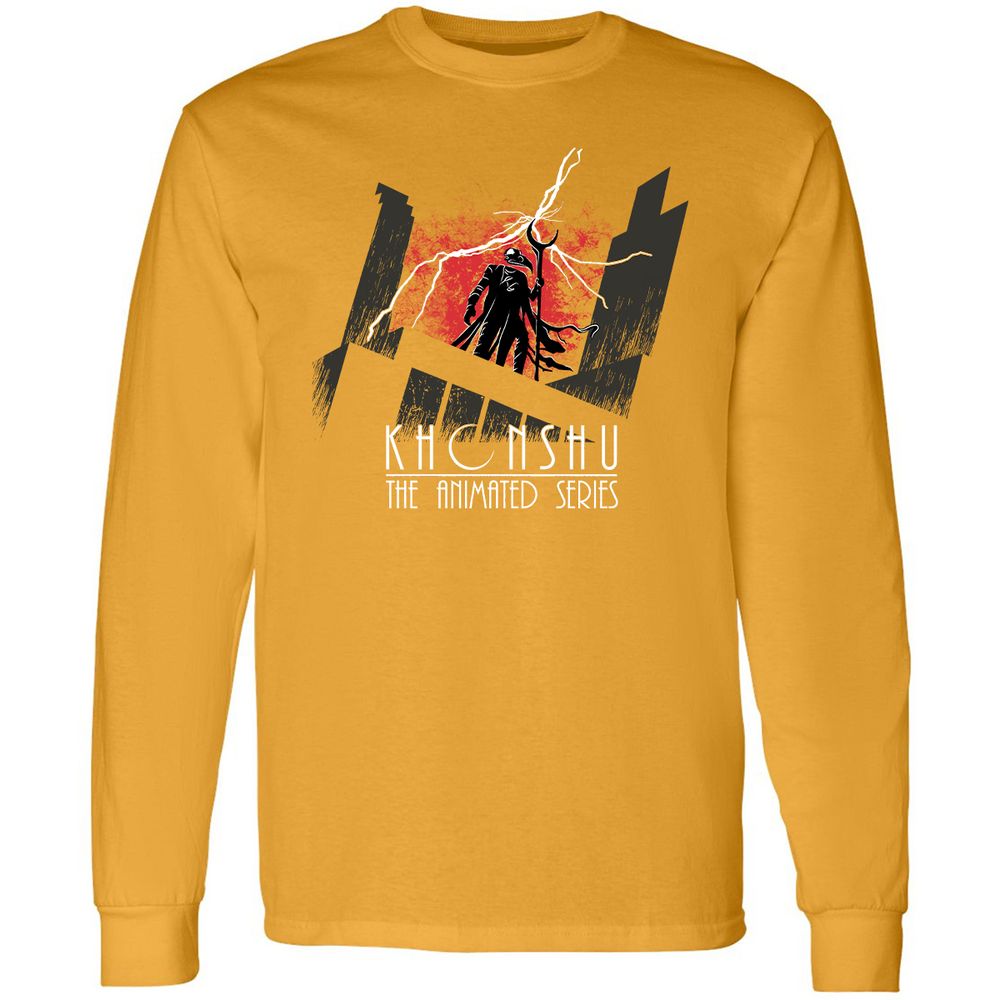 Long Sleeve T-Shirt - 4P9JNJLR - Gold - 9