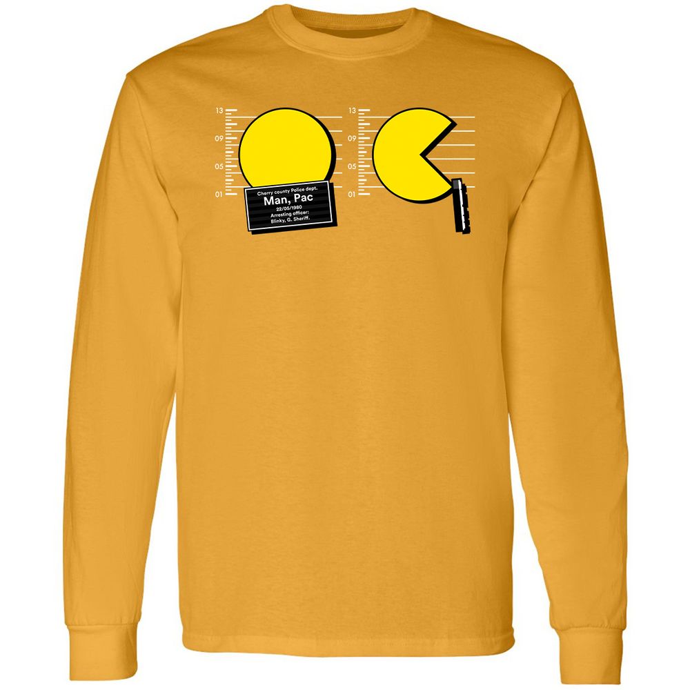 Long Sleeve T-Shirt - 3JPXNGZM - Gold - 9
