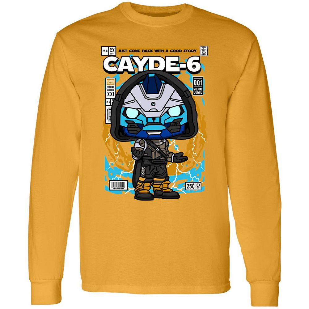 Long Sleeve T-Shirt - 84EP2FNF - Gold - 9