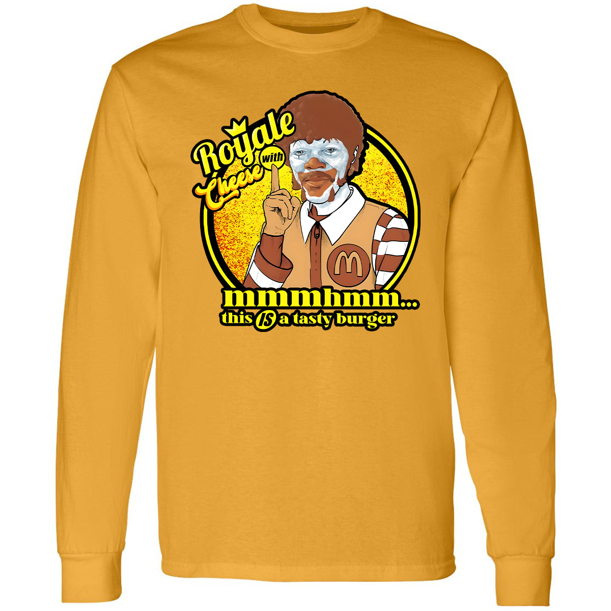 Long Sleeve T-Shirt - U4M9SDJ3 - Gold - 9