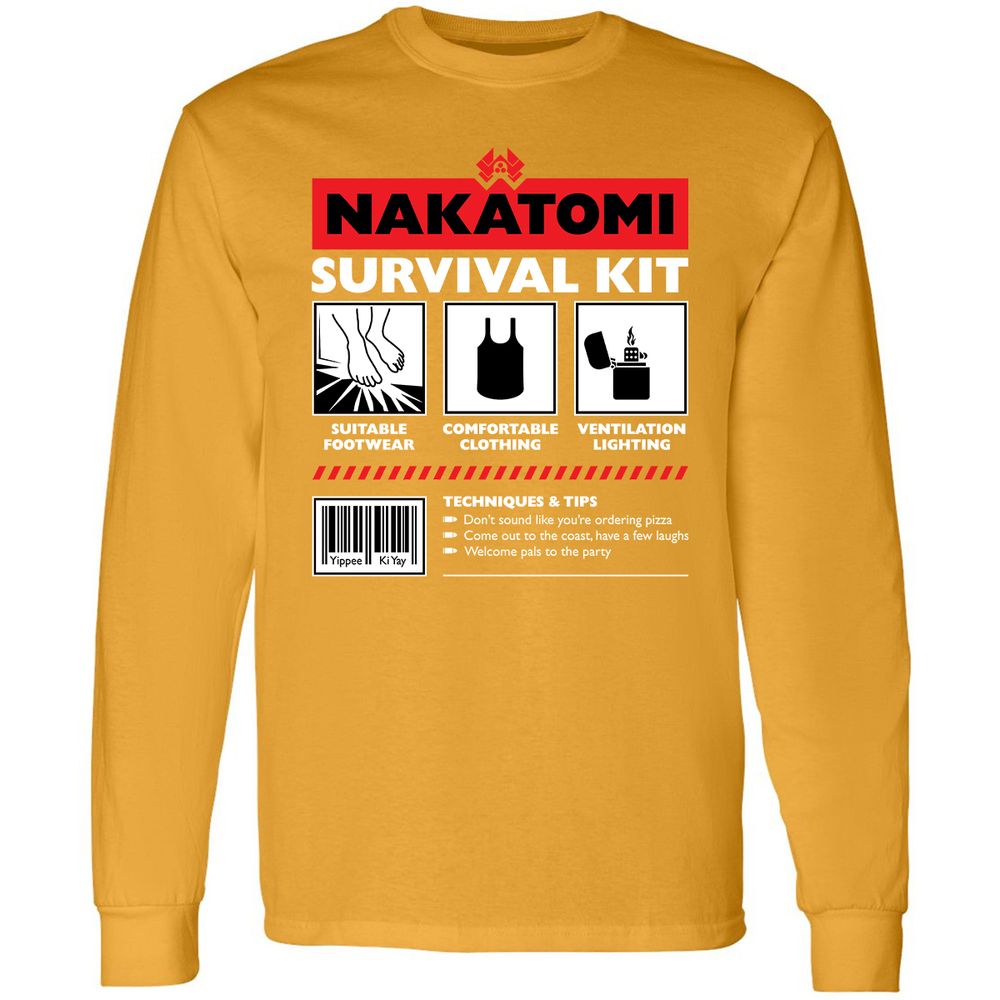 Long Sleeve T-Shirt - SKBS9EKK - Gold - 9