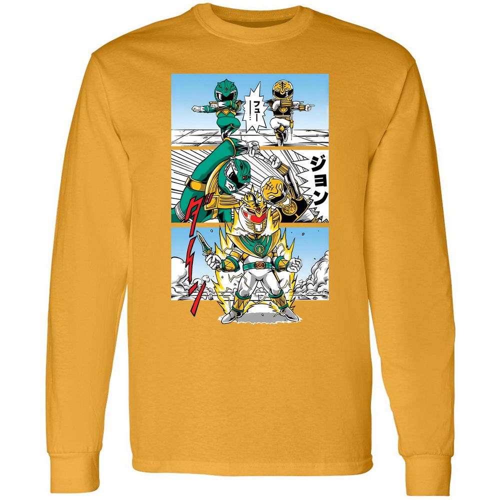 Long Sleeve T-Shirt - PFWEE8XE - Gold - 9