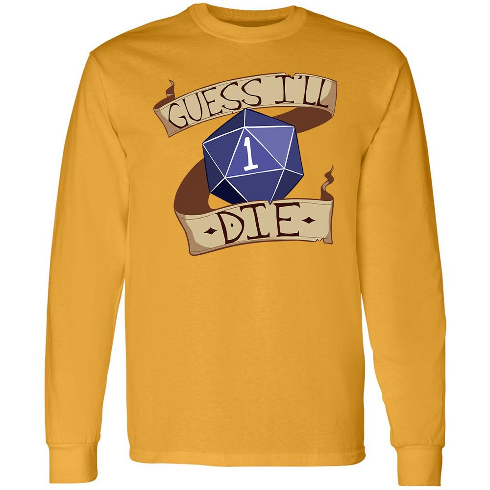 Long Sleeve T-Shirt - L5QB9TT9 - Gold - 9