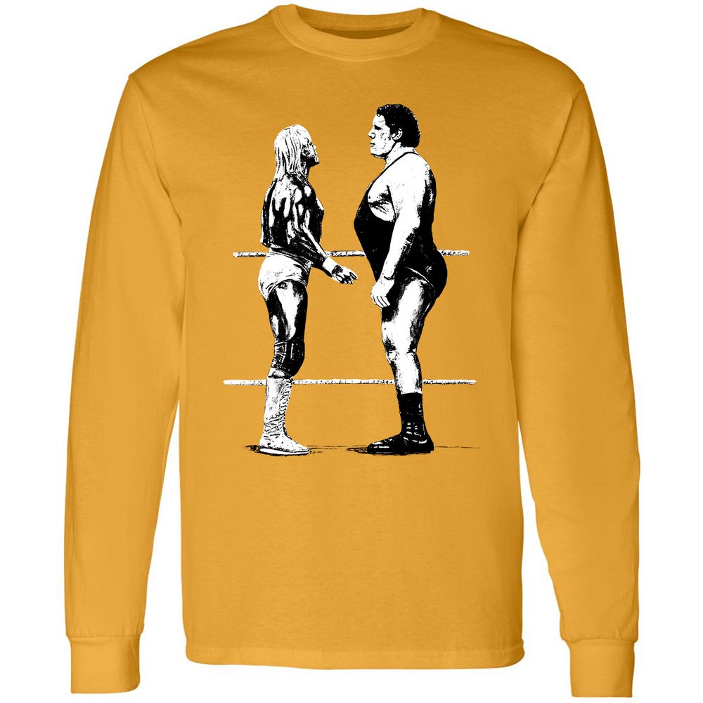 Long Sleeve T-Shirt - 7VLVQ91V - Gold - 9