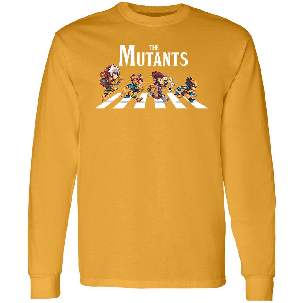 Long Sleeve T-Shirt - HQHS834F - Gold - 9