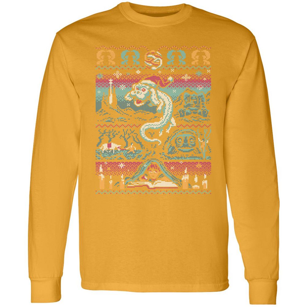 Long Sleeve T-Shirt - 2L1JP73Y - Gold - 9