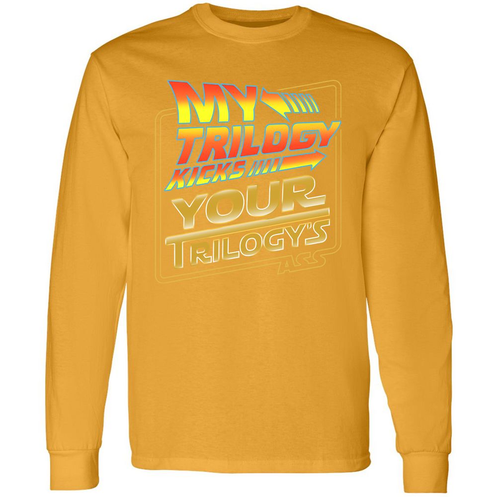 Long Sleeve T-Shirt - PEB8YLUH - Gold - 9