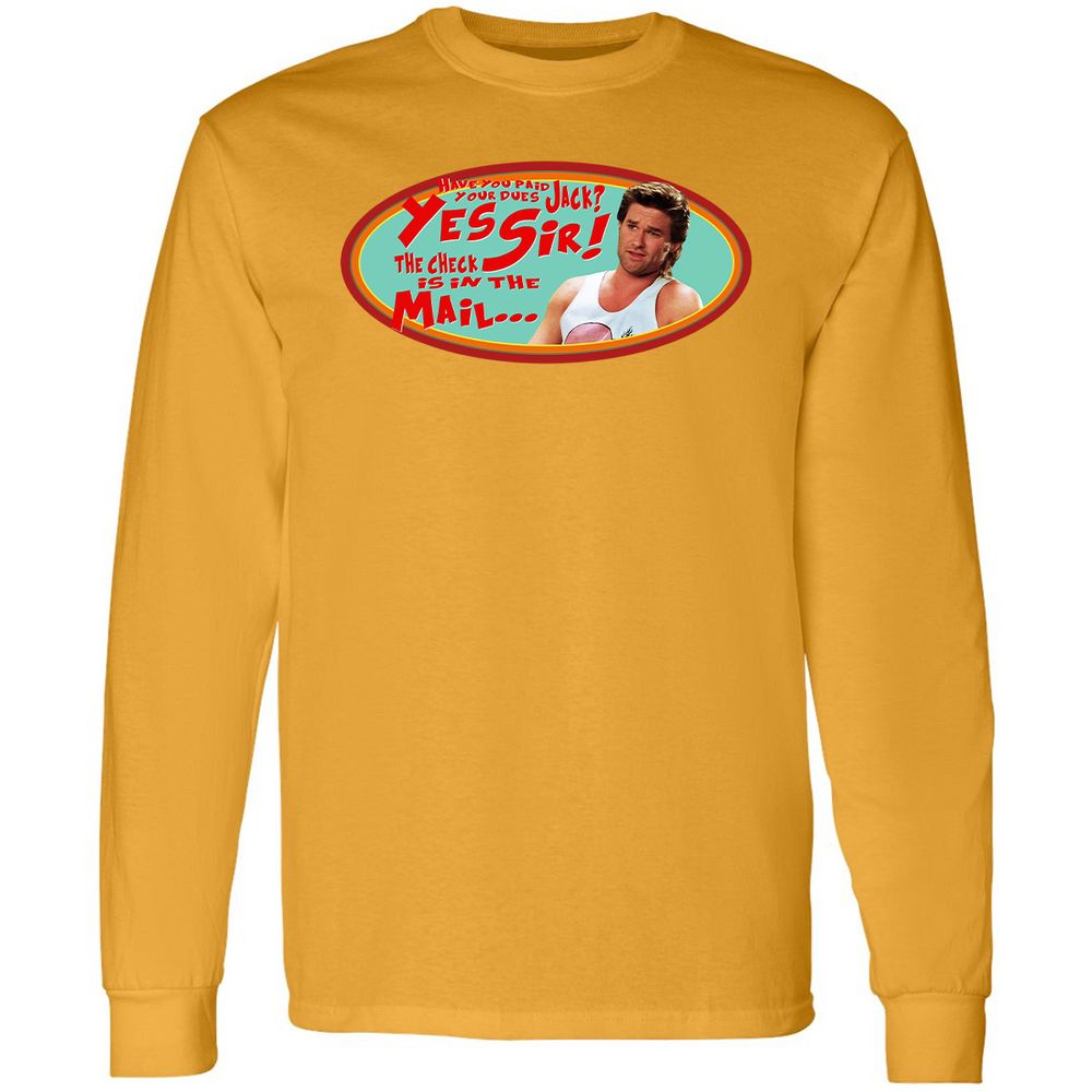 Long Sleeve T-Shirt - XQWTRTQJ - Gold - 9
