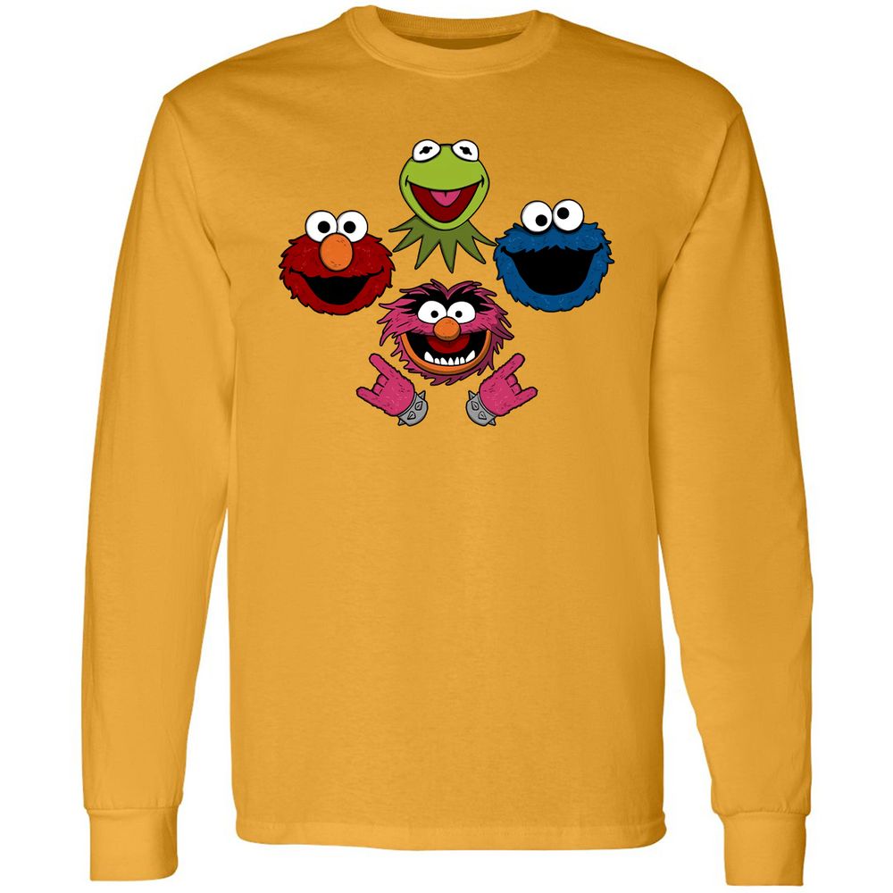 Long Sleeve T-Shirt - LUB9LAUK - Gold - 9