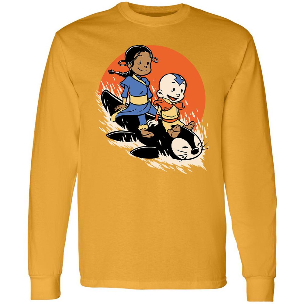 Long Sleeve T-Shirt - 46CQ8JD7 - Gold - 9