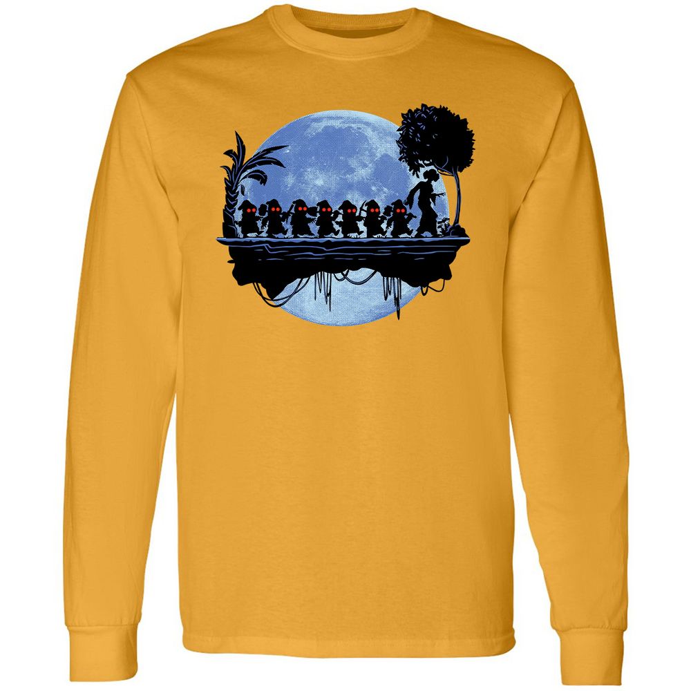 Long Sleeve T-Shirt - Q5K2XMPE - Gold - 9