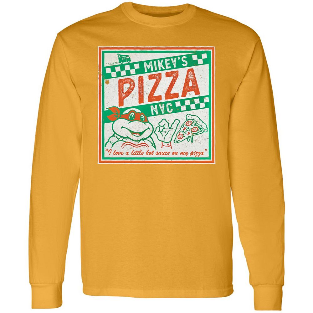 Long Sleeve T-Shirt - QAPTPJNL - Gold - 9