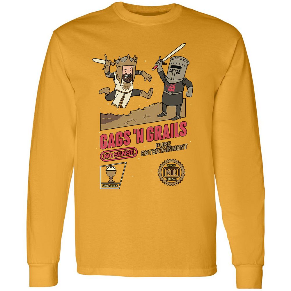 Long Sleeve T-Shirt - AYTP5CUJ - Gold - 9